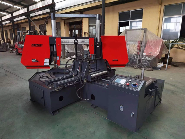 Double Column Semi-Automatic Hydraulic Metal Cutting Band Saw Machine Adv 4250