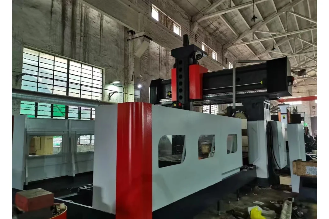 Taiwan Syntec CNC Control System CNC Machine Gantry Type Milling Machining Center with CE