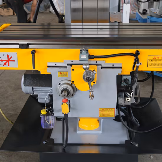 Tour d'usinage X5036b-1 Fraiseuse verticale manuelle universelle